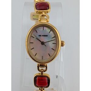 En route Harmonic Hour Multicolor Women's Watch Bracelet MOP Dial- New Battery